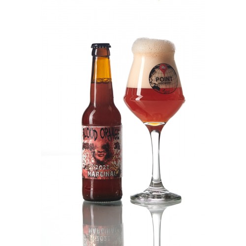 ПИВО BLOOD ORANGЕ SPECIAL AMERICAN IPA, 4,8 °0,33Л ALE POINT BREWERY НЕФІЛЬТРОВАНЕ, НЕПАСТЕРИЗОВАНЕ 4,8° 0,33Л
